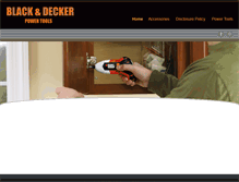 Tablet Screenshot of blackdecker.org
